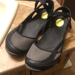 Black slip Teva everyday shoes